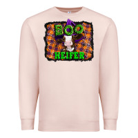 Pale Pink Boo heifer halloween Premium Sweatshirt - Artiststas