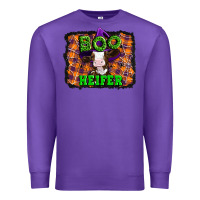 Purple Boo heifer halloween Premium Sweatshirt - Artiststas