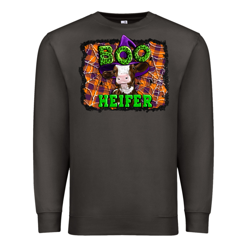 Boo Heifer Halloween Premium Sweatshirt by Artiststas | Teevron