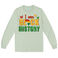Matcha i am black history juneteenth Long Sleeve Tee - texasbilliewilder