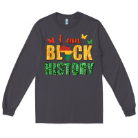 Smoke i am black history juneteenth Long Sleeve Tee - texasbilliewilder