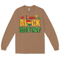 Toasted Coconut i am black history juneteenth Long Sleeve Tee - texasbilliewilder