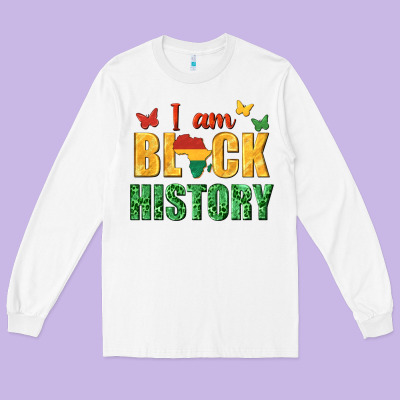 Long Sleeve Tee i am black history juneteenth