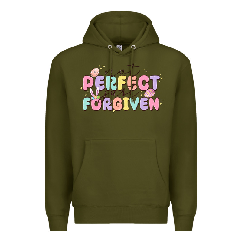 Not Perfect Just Forgiven Premium Hoodie by MaliasSmallBusiness | Teevron