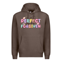 Coffee not perfect just forgiven Premium Hoodie - MaliasSmallBusiness