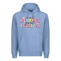 Colony Blue not perfect just forgiven Premium Hoodie - MaliasSmallBusiness