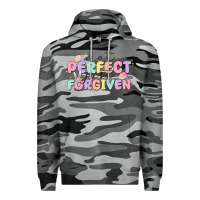 Slate Camo not perfect just forgiven Premium Hoodie - MaliasSmallBusiness