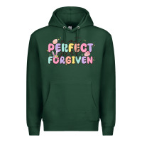 Sports Green not perfect just forgiven Premium Hoodie - MaliasSmallBusiness
