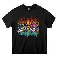 Black Pumpkin Everything Heavy Core Tee - CowhideDigitalArt