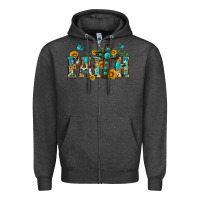 Charcoal Heather western faith Zipper Hoodie - Zillion Design Studio