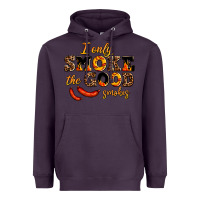Plum i only smoke the good smokes Heavyweight Hoodie - AdoDesignShop