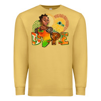 Antique Gold dope juneteenth Premium Sweatshirt - AdoDesignShop