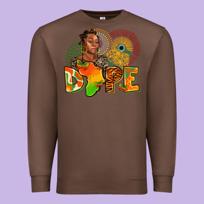 Dope Juneteenth Premium Sweatshirt Designed By Adodesignshop