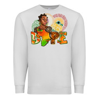Dove Grey dope juneteenth Premium Sweatshirt - AdoDesignShop