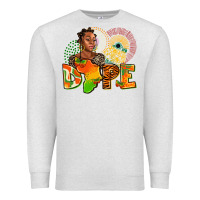 Oatmeal Heather dope juneteenth Premium Sweatshirt - AdoDesignShop