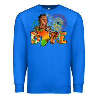 True Royal dope juneteenth Premium Sweatshirt - AdoDesignShop