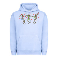 Pigment Grape Ice dancing skeleton christmas Urban Hoodie - MaliasSmallBusiness