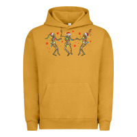 Pigment Peanut Butter dancing skeleton christmas Urban Hoodie - MaliasSmallBusiness