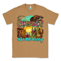 Toasted Coconut cowboy take me away Classic Tee - Zillion Design Studio