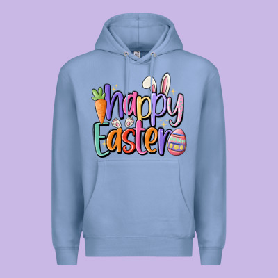 Happy Easter Premium Hoodie Designed By Maliassmallbusiness