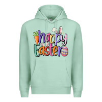 Seafoam happy easter Premium Hoodie - MaliasSmallBusiness