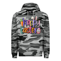 Slate Camo happy easter Premium Hoodie - MaliasSmallBusiness