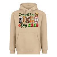 Mushroom i am just here for field day  2023 Heavyweight Hoodie - AdoDesignShop