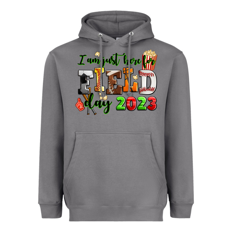 I Am Just Here For Field Day  2023 Heavyweight Hoodie by AdoDesignShop | Teevron