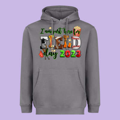 I Am Just Here For Field Day  2023 Heavyweight Hoodie Designed By Adodesignshop