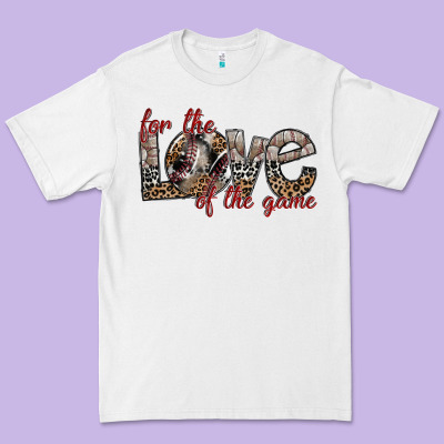 For The Love Of The Game Premium Tee Designed By Sublimationcraftshop