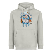 Moon Dust winter gnome coffee Heavyweight Hoodie - JahusDesignShop
