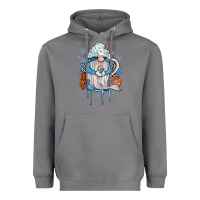 Storm winter gnome coffee Heavyweight Hoodie - JahusDesignShop