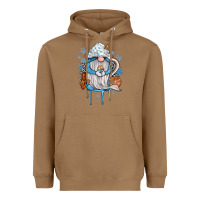 Toasted Coconut winter gnome coffee Heavyweight Hoodie - JahusDesignShop