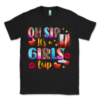 Black oh sip its a girls Classic Tee - texasbilliewilder