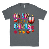 Charcoal Heather oh sip its a girls Classic Tee - texasbilliewilder