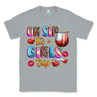 Heather Grey oh sip its a girls Classic Tee - texasbilliewilder