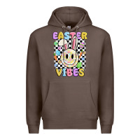 Coffee easter vibes smiley face Premium Hoodie - MaliasSmallBusiness