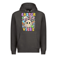 Smoke easter vibes smiley face Premium Hoodie - MaliasSmallBusiness