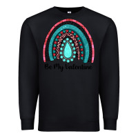Black be my valentine gemstone rainbow Premium Sweatshirt - JahusDesignShop