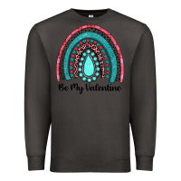 Smoke be my valentine gemstone rainbow Premium Sweatshirt - JahusDesignShop