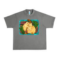 Tornado western cowboy chicks cactus coop animals  leopard serape turquoise Urban Heavy Tee - Artiststas