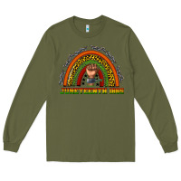 Army Green juneteenth 1865 rainbow Long Sleeve Tee - texasbilliewilder