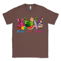 Chestnut peace love gnome summer Classic Tee - texasbilliewilder