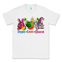 White peace love gnome summer Classic Tee - texasbilliewilder