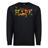 Black hope juneteenth Premium Sweatshirt - AdoDesignShop