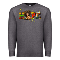 Charcoal Heather hope juneteenth Premium Sweatshirt - AdoDesignShop