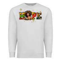Dove Grey hope juneteenth Premium Sweatshirt - AdoDesignShop
