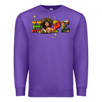 Purple hope juneteenth Premium Sweatshirt - AdoDesignShop