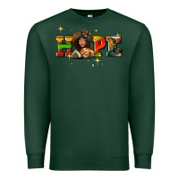 Sports Green hope juneteenth Premium Sweatshirt - AdoDesignShop