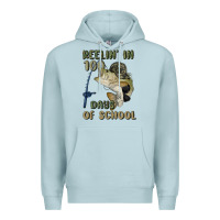 Reelin' In 100 Days Of School Premium Hoodie | Teevron